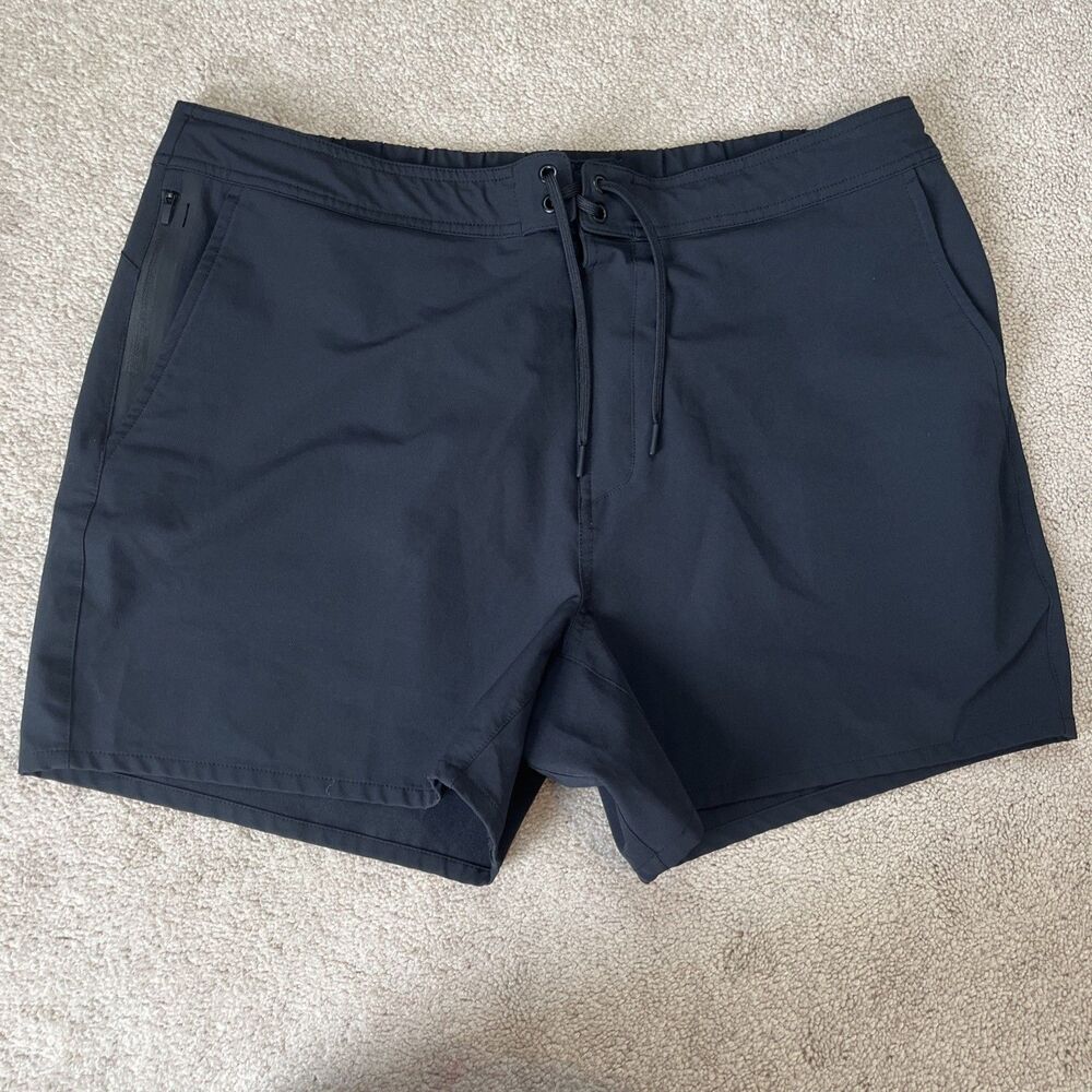 Ten Thousand The Foundation Short Mens XXL Black Athletic Training Drawstring 7"